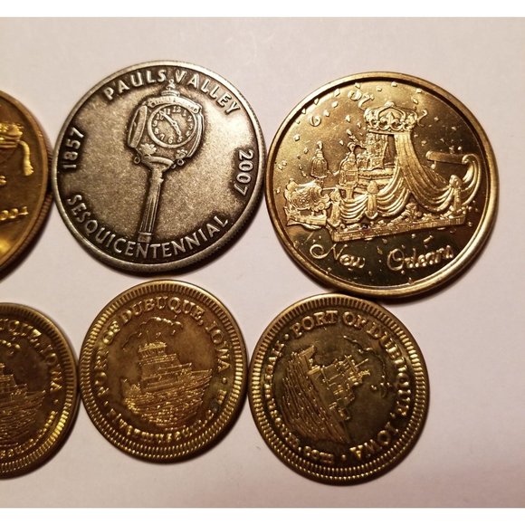 Cities and Universities Token Coin Collection Commemoratives SC436 - Picture 4 of 4